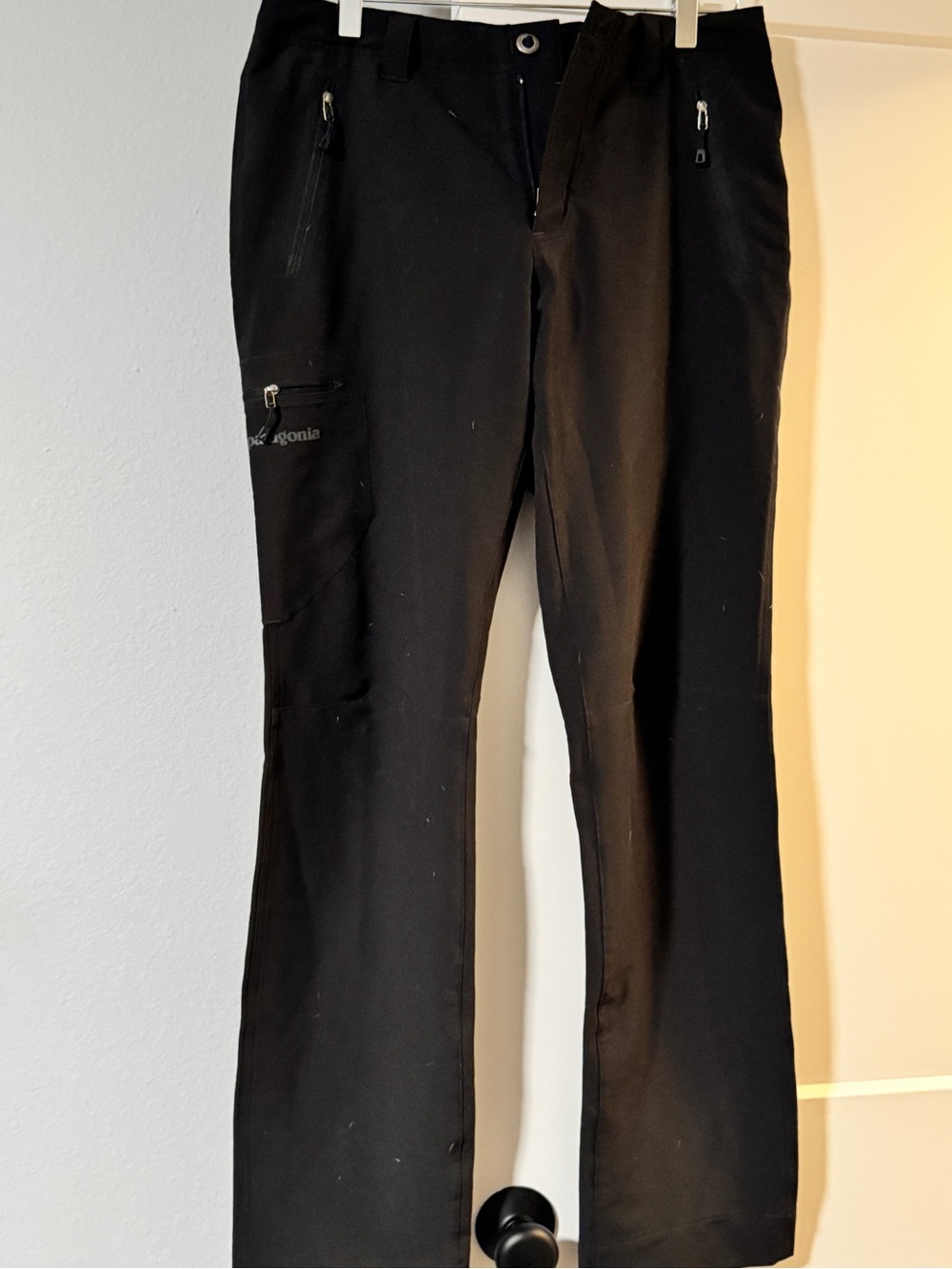 Patagonia Black Softshell Hiking Pants